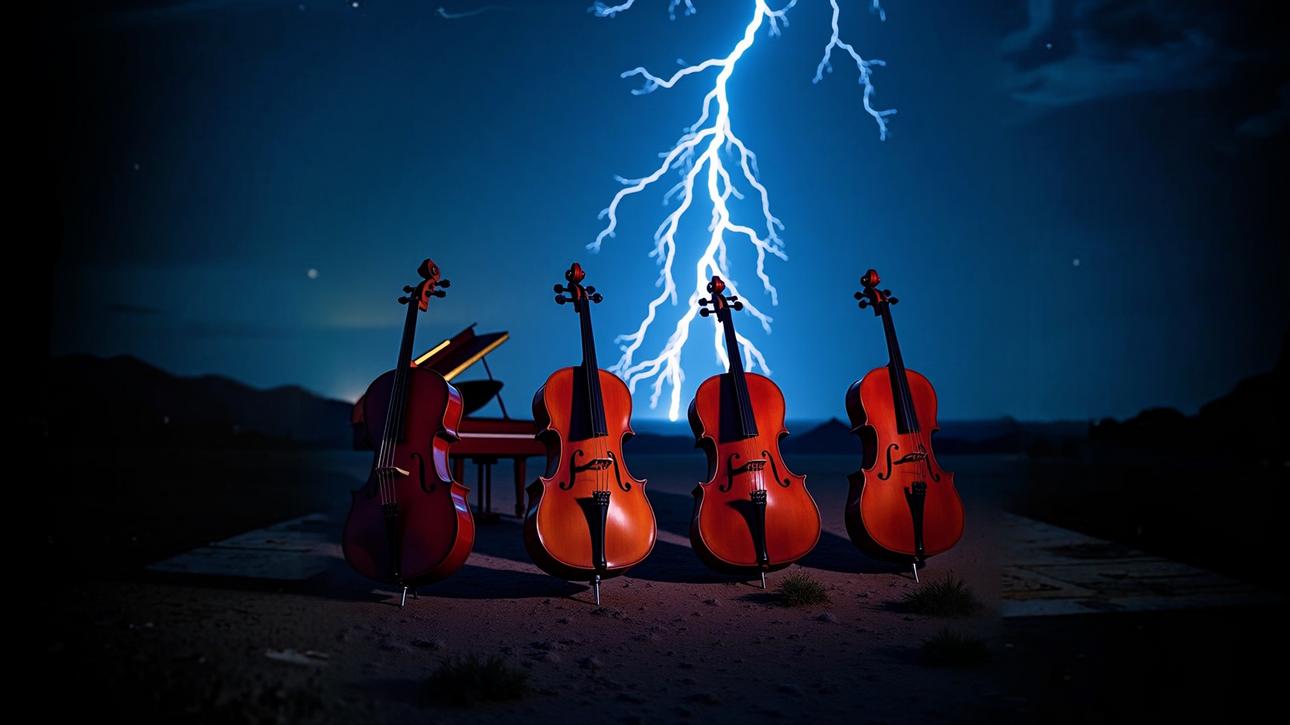 Рок-хиты на виолончелях при свечах 21 марта 2025