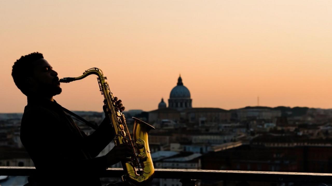 Романтический джаз на крыше: Fly Me to the Moon 21 июня 2025