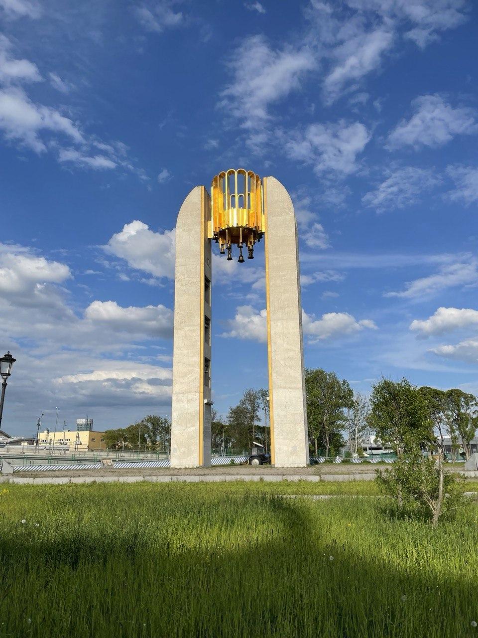 Арка-звонница с карильоном