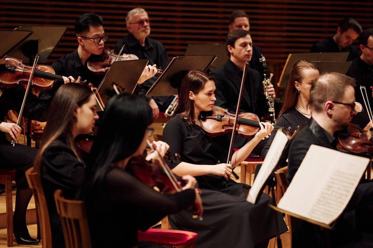 Моцарт. Концертная симфония для скрипки и альта с оркестром