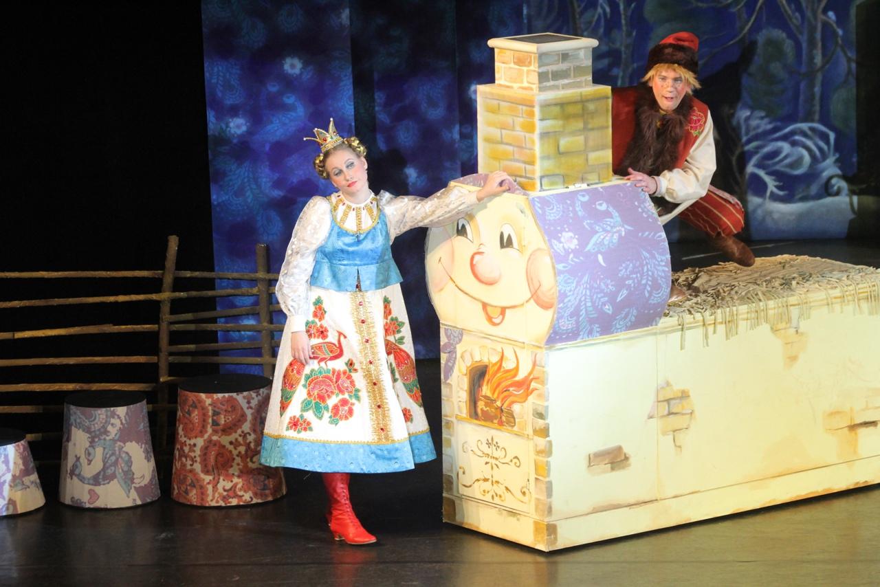 Сказка про Емелины чудеса и царевну Несмеяну