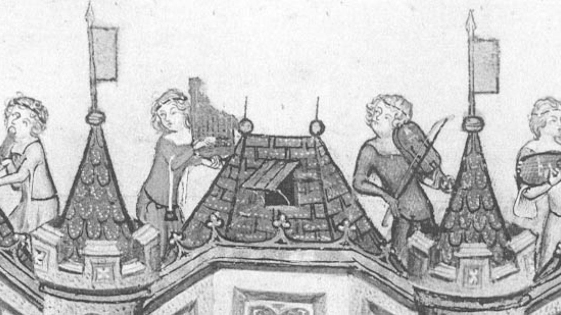 Праздничное средневековье при свечах